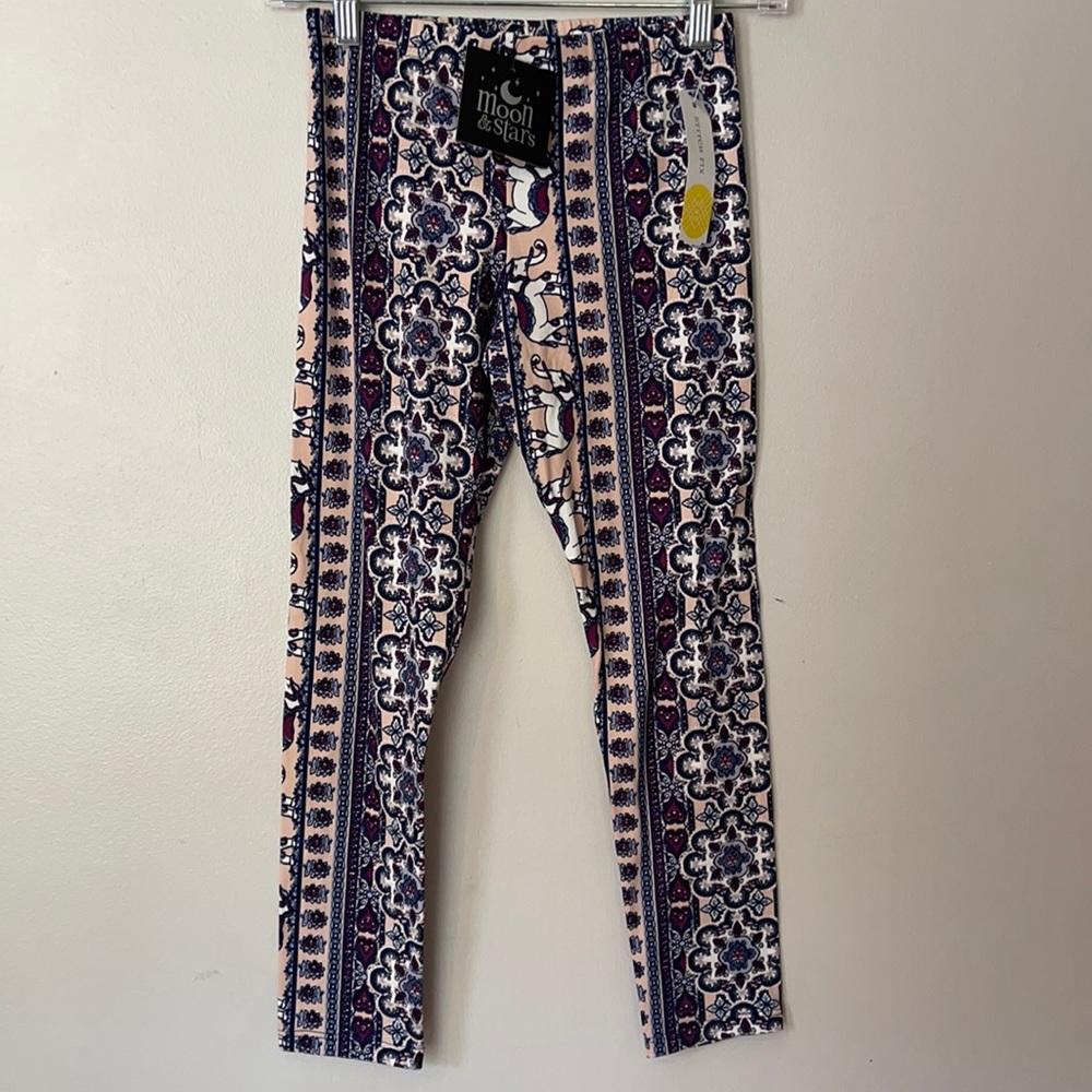 Moon & Stars Elephant Leggings